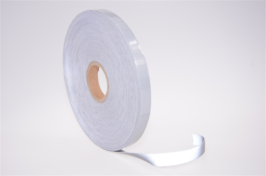 Elastic Reflective Tape 2cm width with punching holes