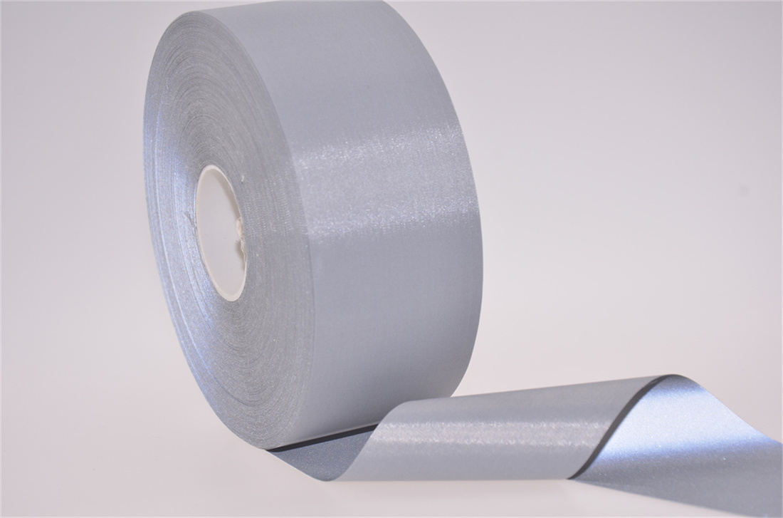 100% Polyester Sew-on Reflective Tape 5cm for Safety Clothing