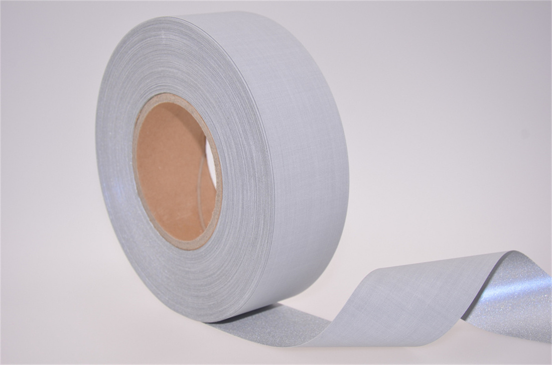 Silver Reflective Tape for Workwear With Industrial Washing 50 cycles