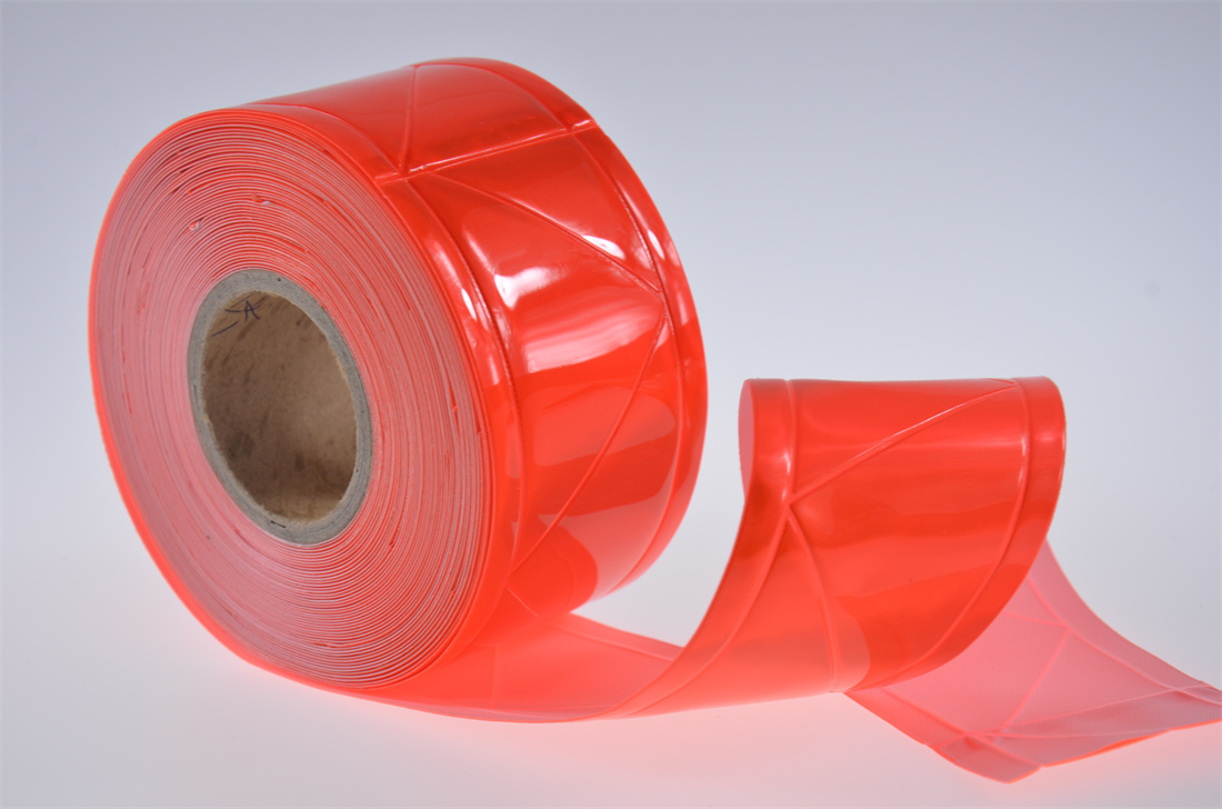 PVC Reflective Tape for safety vest reflective material for clothing